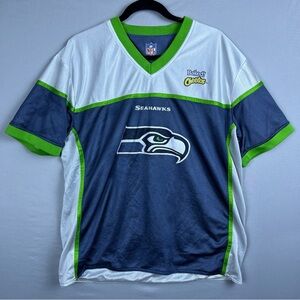 Seattle Seahawks Jersey Men’s Medium Cheetos NFL Reversible Mesh Flag Football